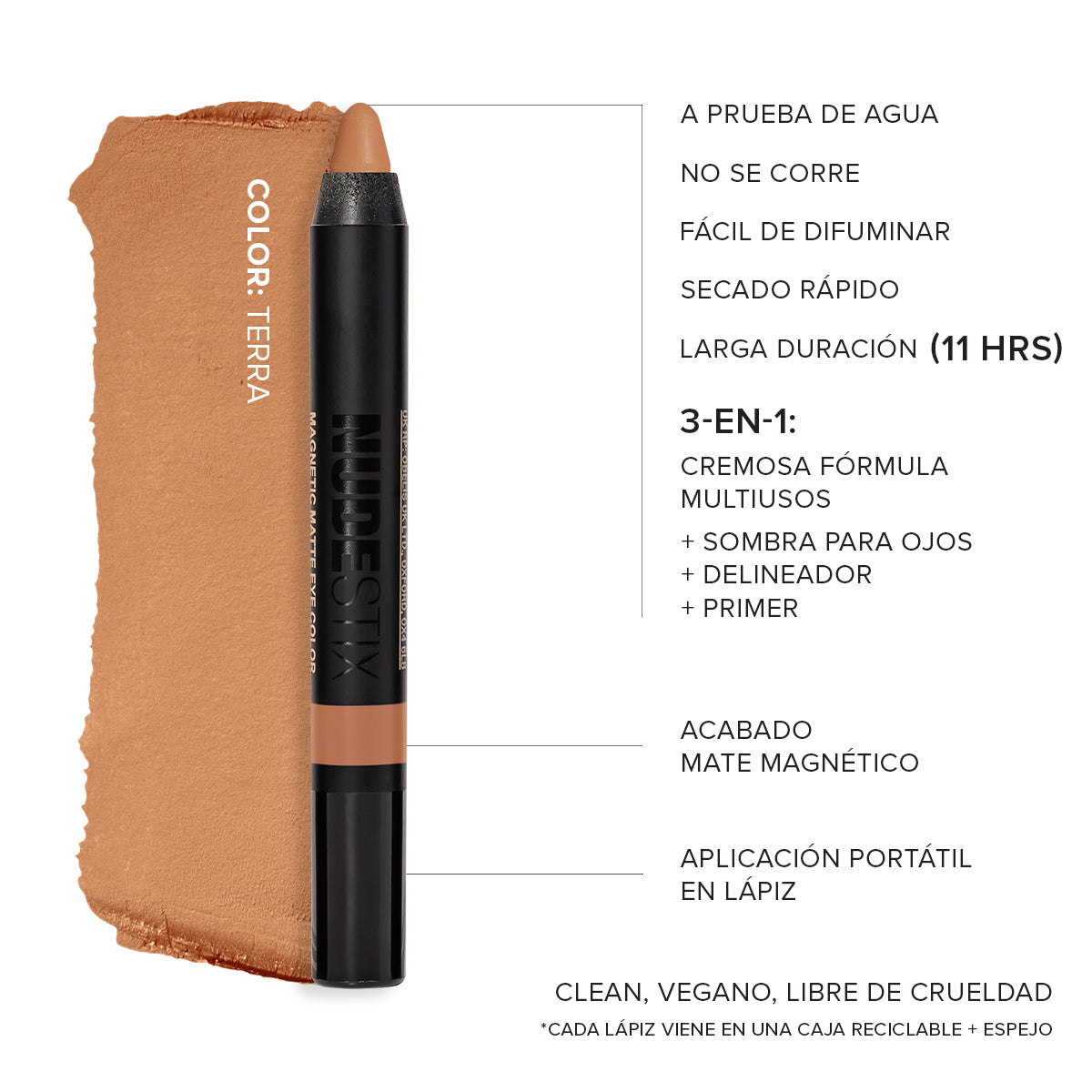 MAGNETIC MATTE EYE COLOR-MAGNETIC MATTE EYE COLOR - TERRA