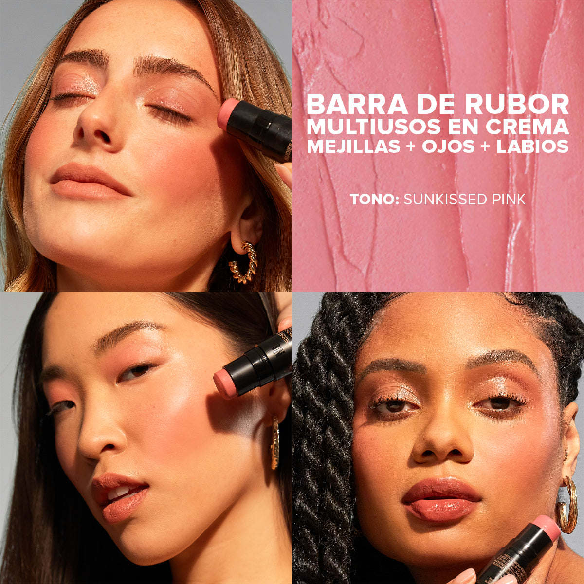 NUDIES MATTE BLUSH-NUDIES MATTE BLUSH - SUNKISSED PINK
