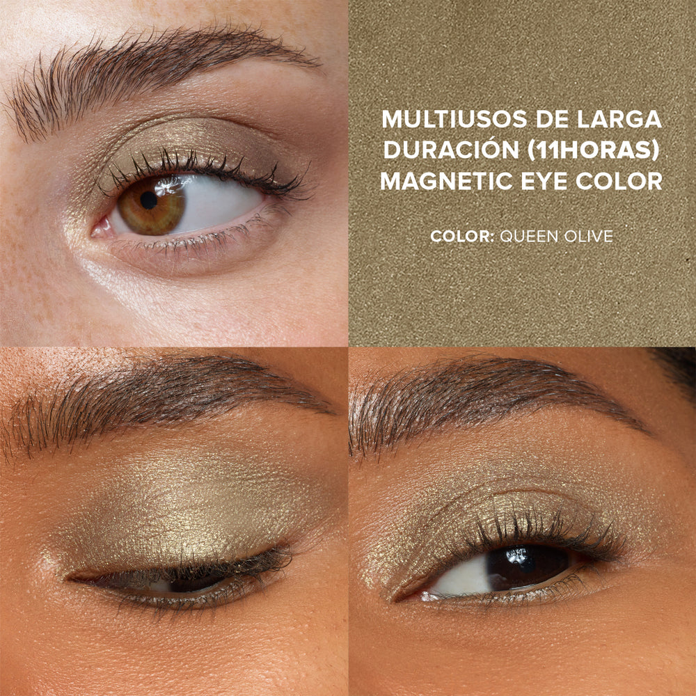 MAGNETIC LUMINOUS EYE COLOR-MAGNETIC LUMINOUS EYE COLOR - QUEEN OLIVE