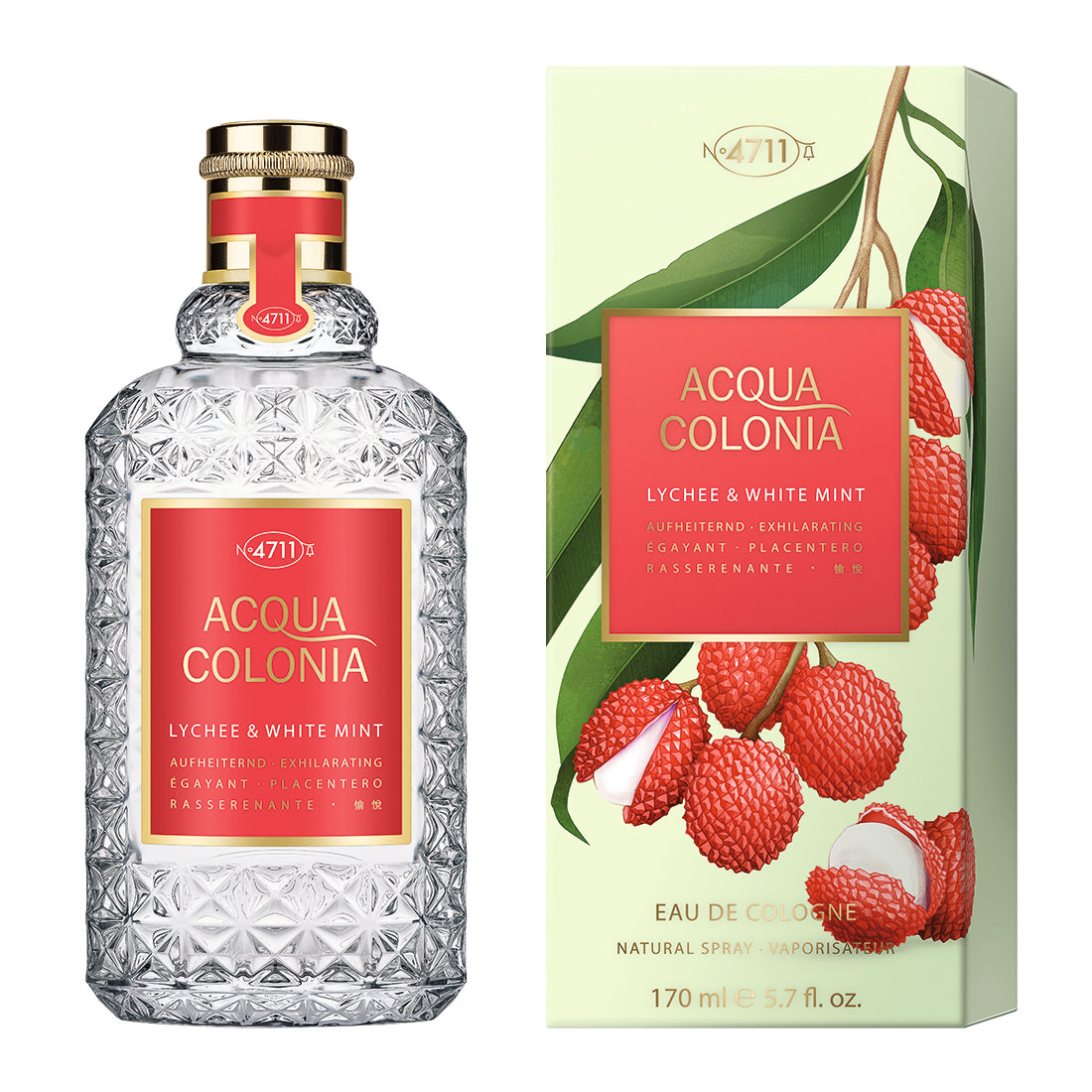 ACQUA COLONIA LICHI Y MENTA EDC 170ML