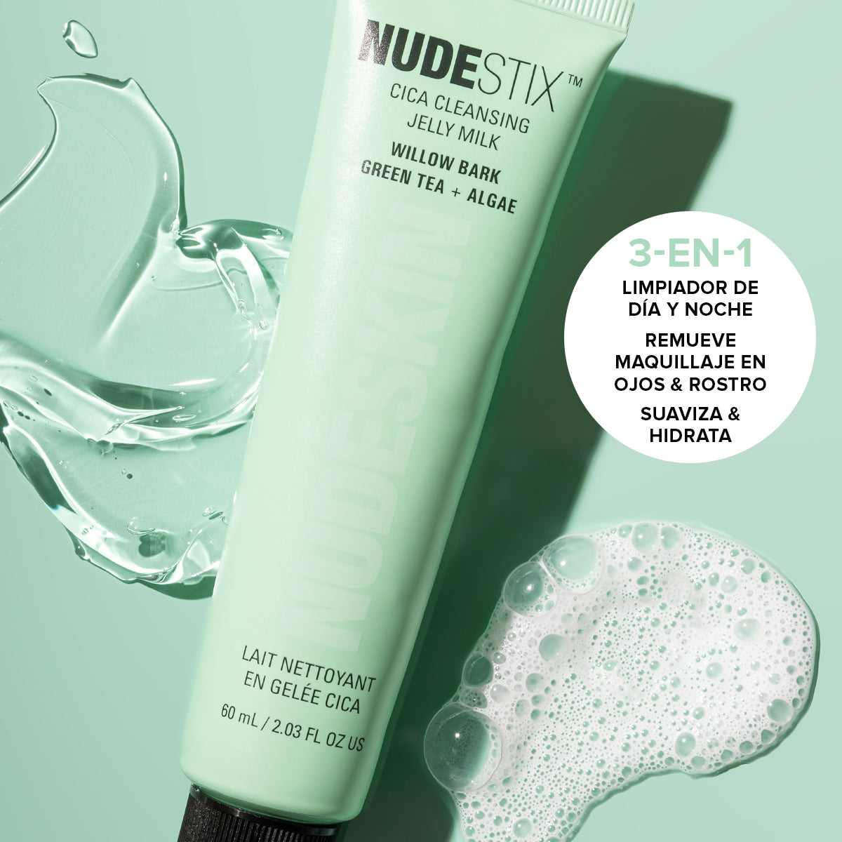 Nudeskin Cica Cleansing Jelly Milk