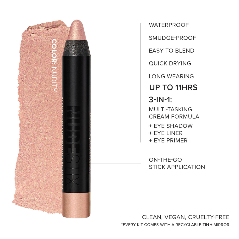SET NUDE METALLIC EYE