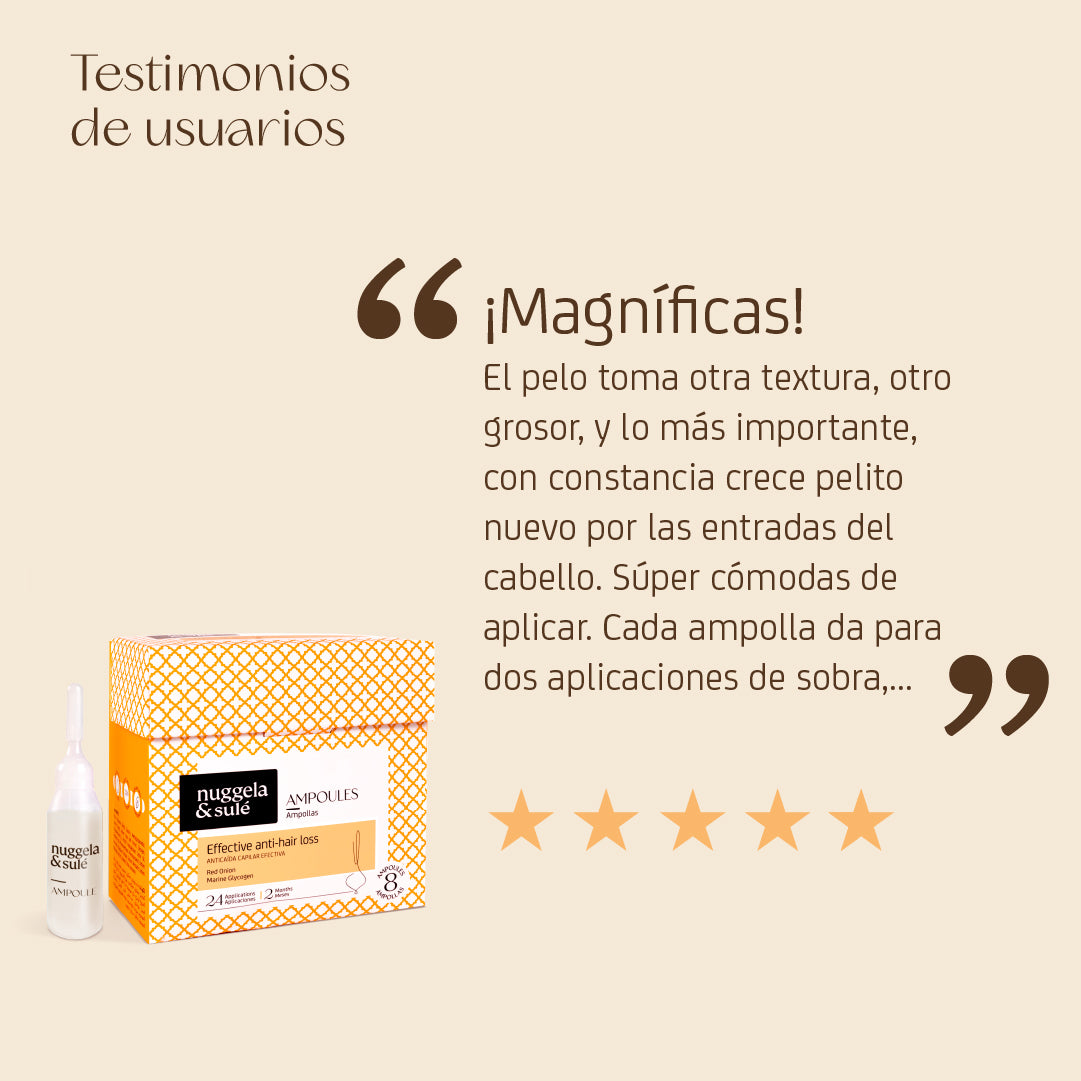 Pack Anti-Caída 8 Ampollas 10ml