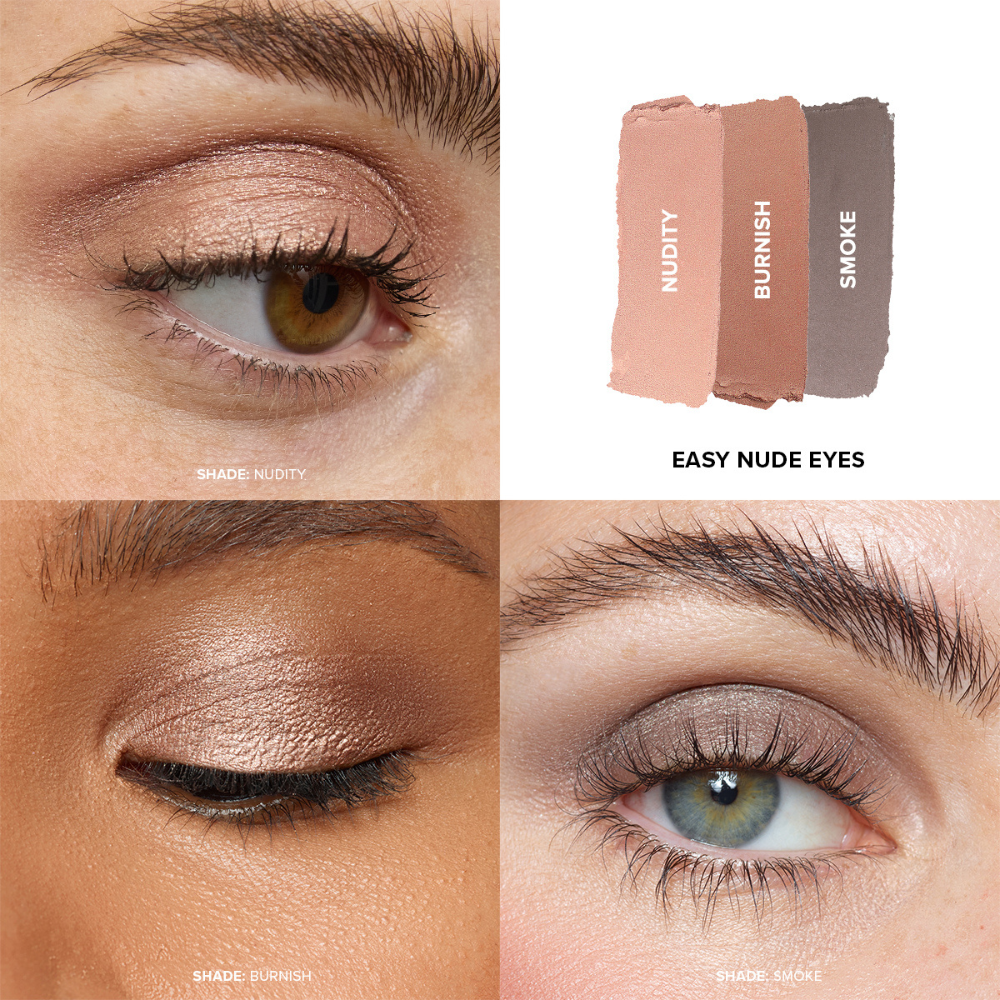 SET NUDE METALLIC EYE