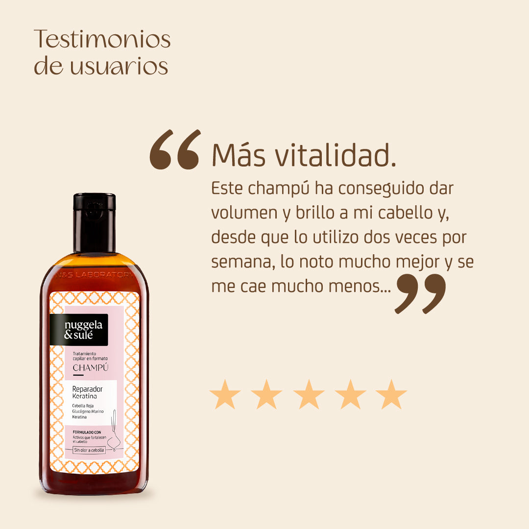 Shampoo Reparador Keratina 250 ml