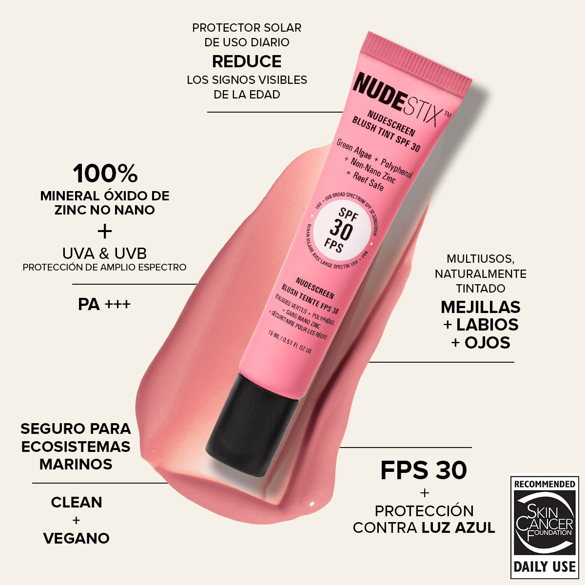 NUDESCREEN BLUSH-NUDESCREEN BLUSH - PINK SUNRISE