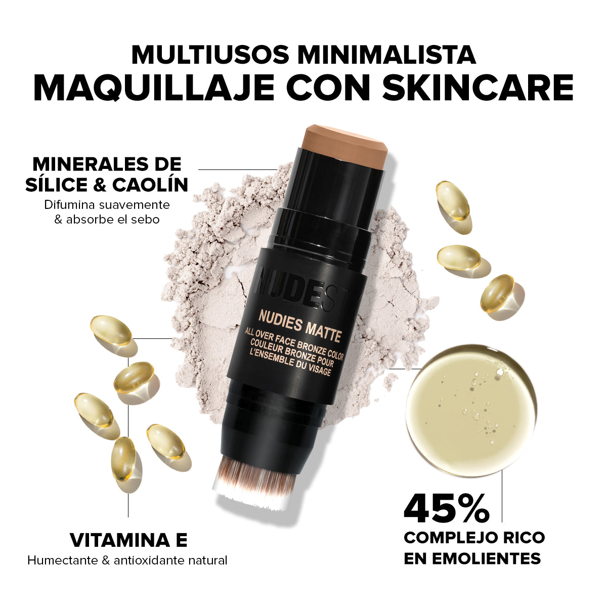 Nudies Matte Bronze Beach Babe