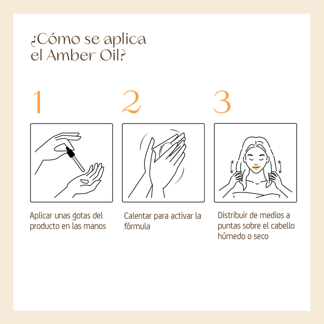 Amber Hair Oil
