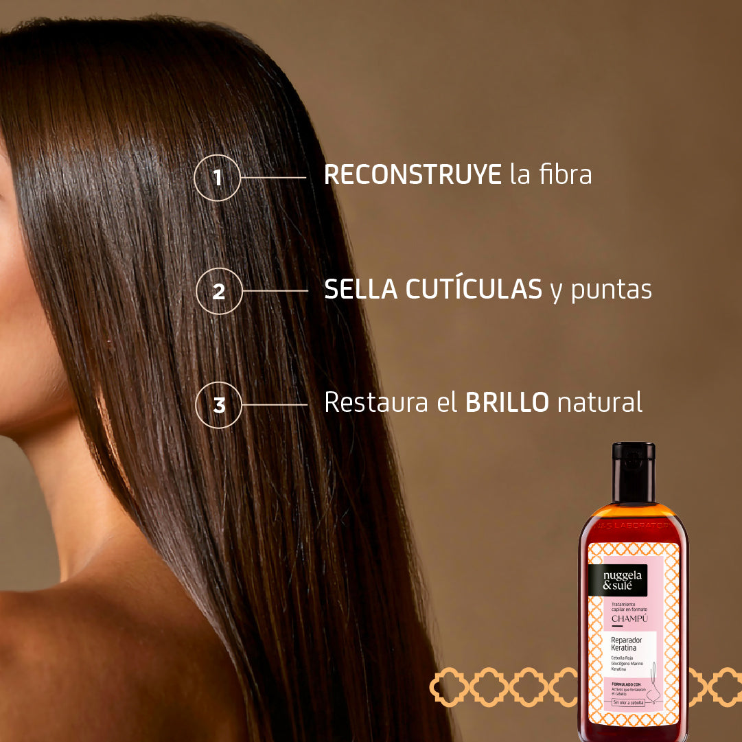 Shampoo Reparador Keratina 250 ml