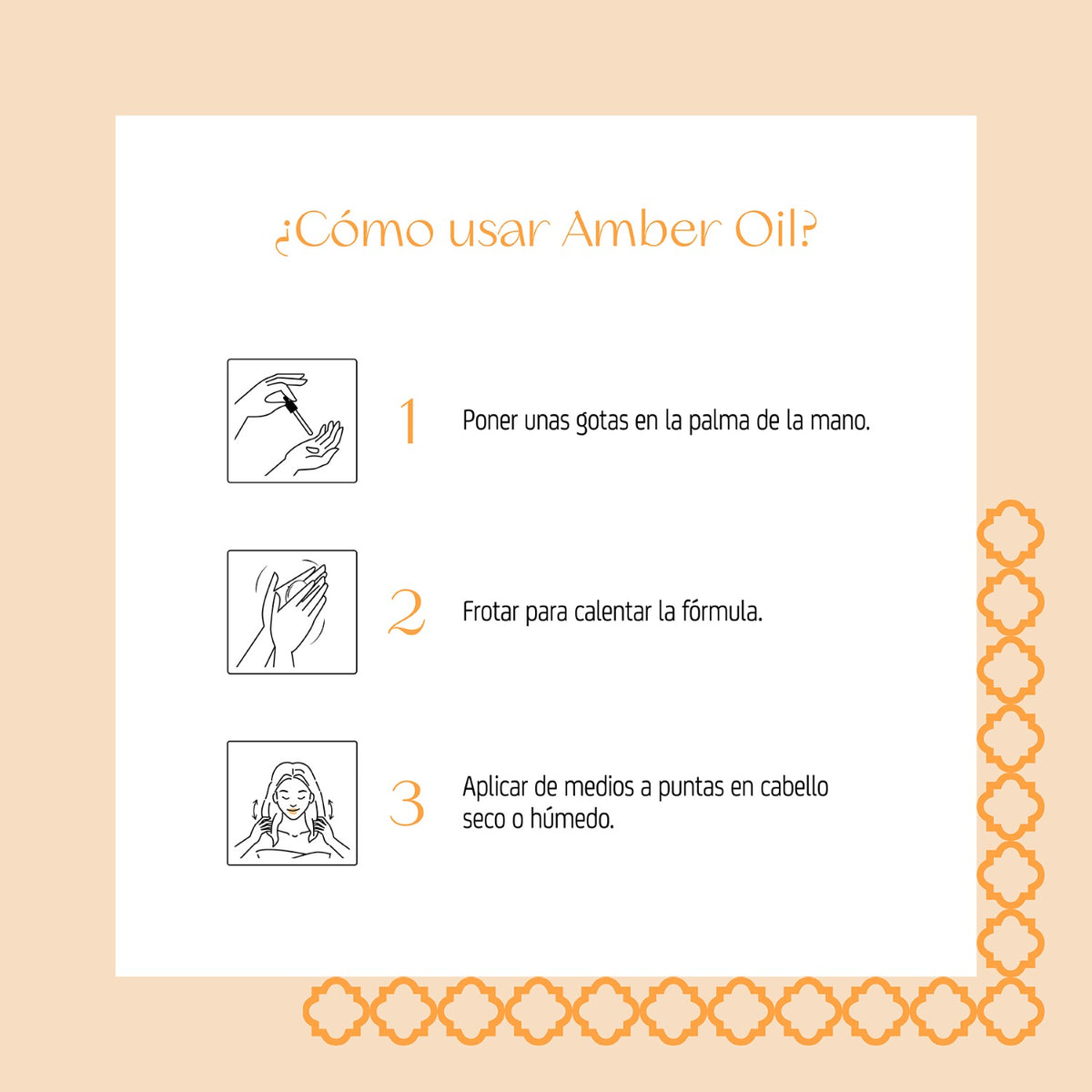 Amber Hair Oil