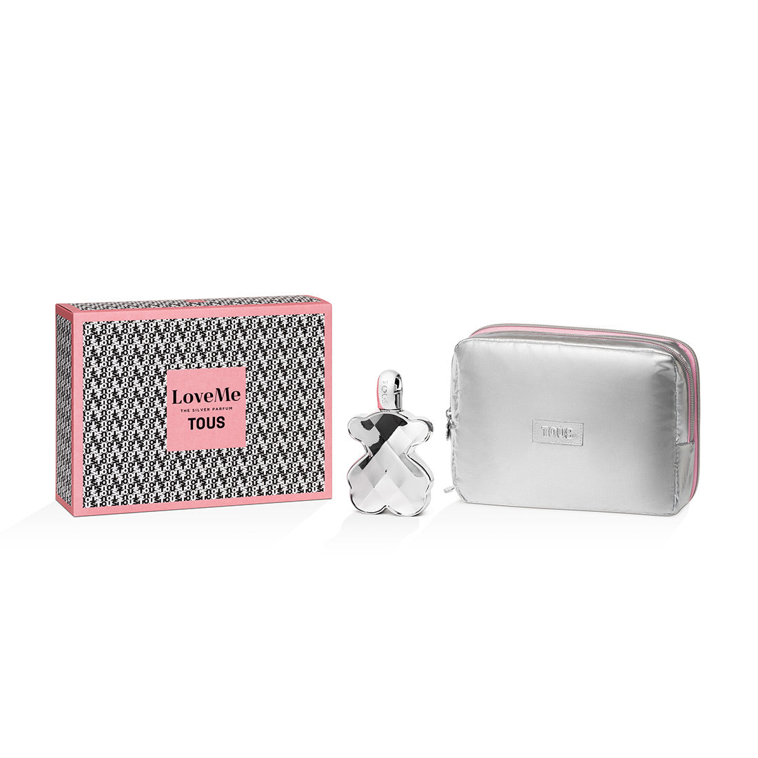 SET LOVEME THE SILVER PARFUM 90 ML +  VANITY CASE