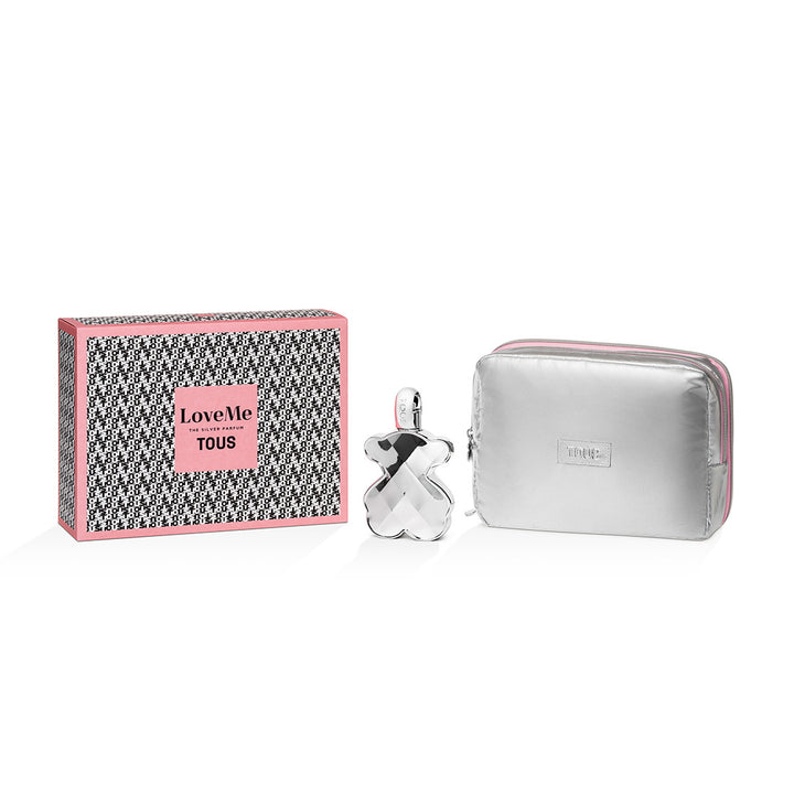 SET LOVEME THE SILVER PARFUM 90 ML +  VANITY CASE