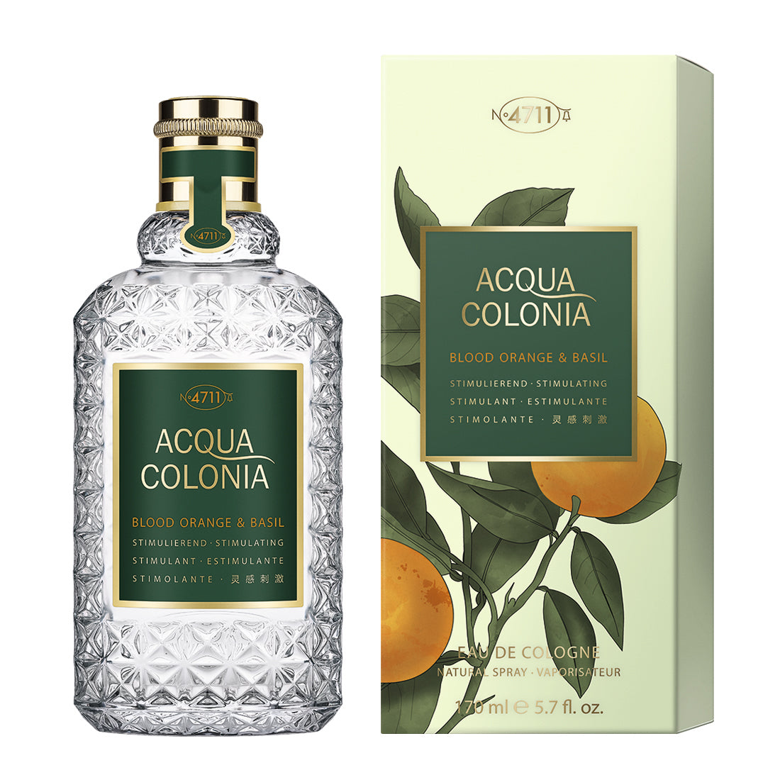 ACQUA COLONIA NARANJA Y ALBAHACA EDC 170 ml