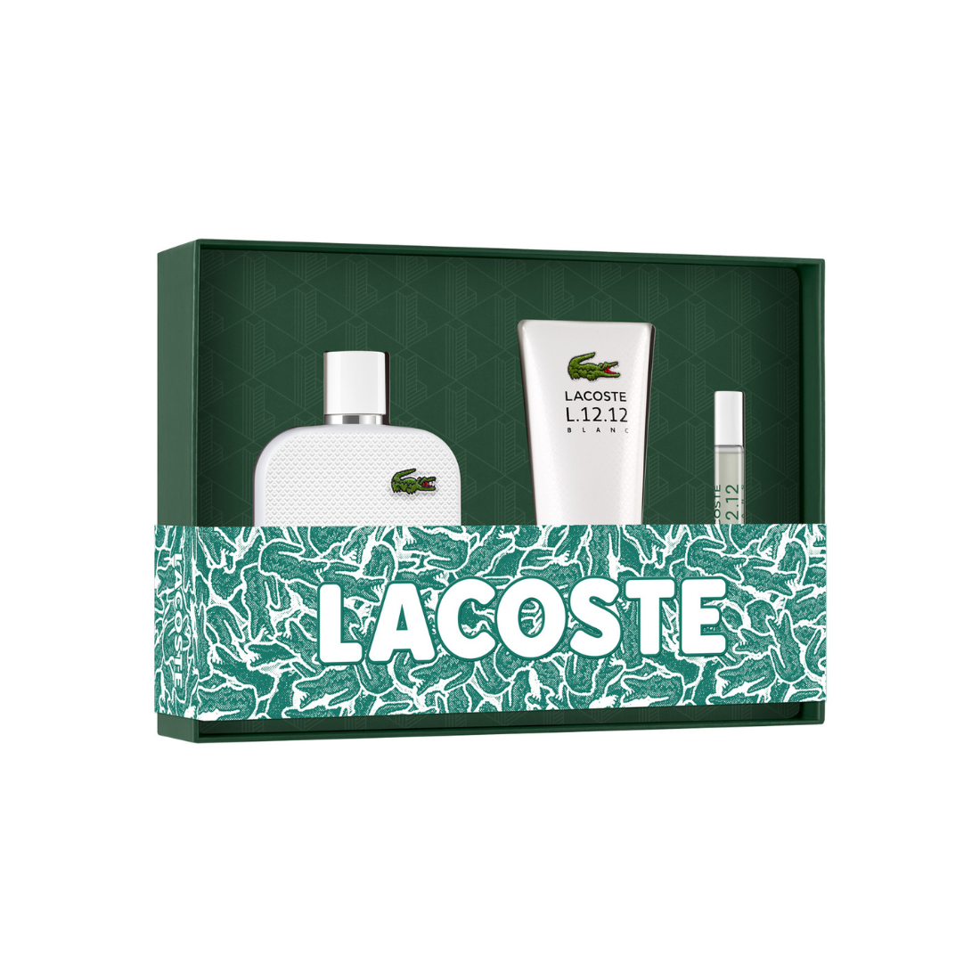 SET L.12.12 BLANC EDT 100ML + SHOWER GEL + TRAVEL SPRAY 7,5ML