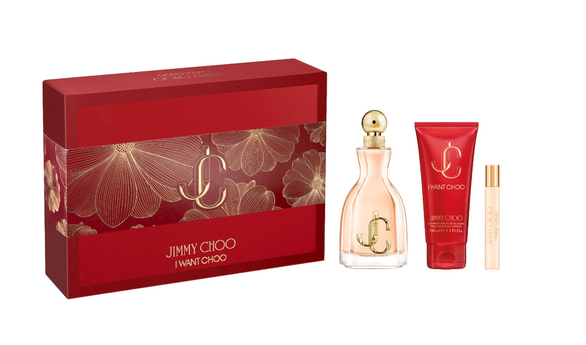 I WANT CHOO EDP 100ML + 7.5ML + BODY LOTION 100ML
