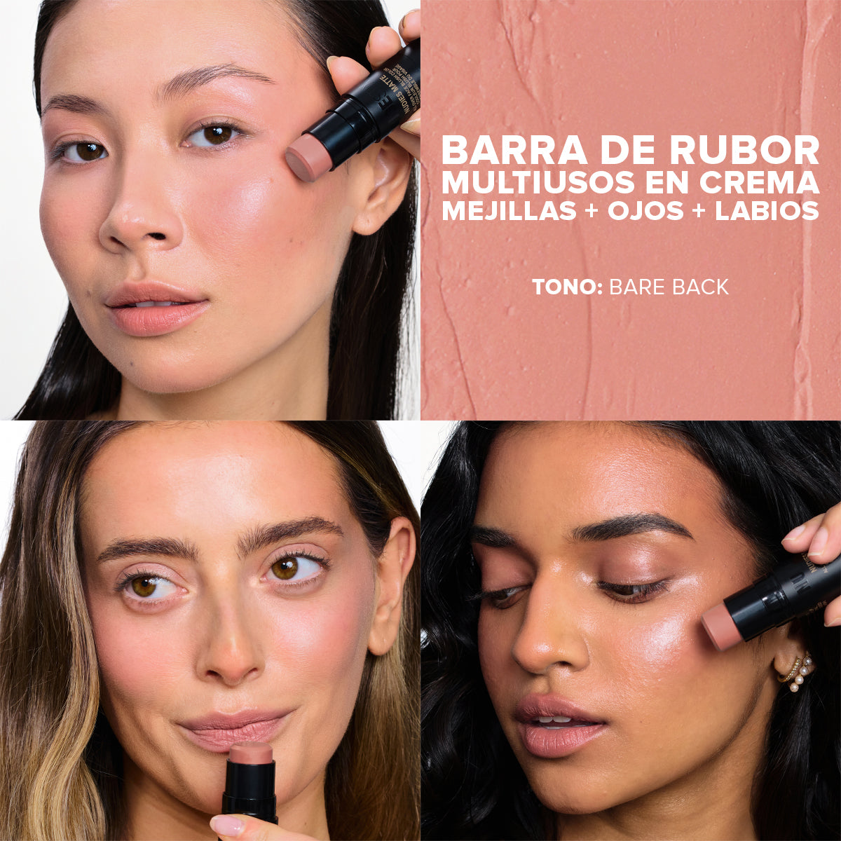 NUDIES MATTE BLUSH-NUDIES MATTE BLUSH - BARE BACK