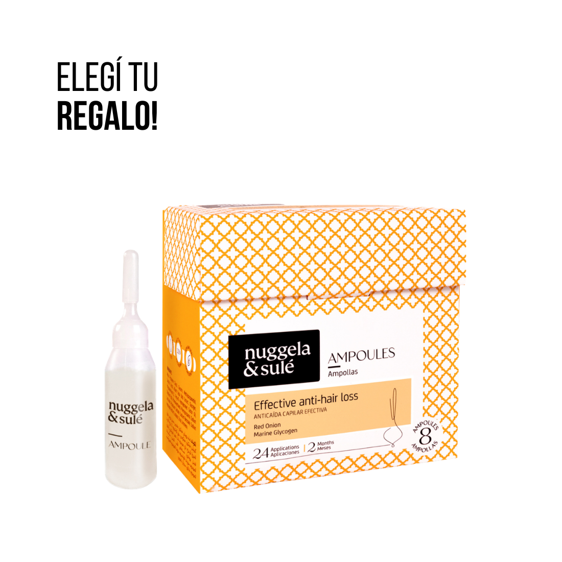 Pack Anti-Caída 8 Ampollas 10ml