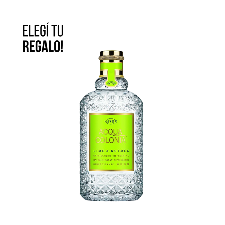 ACQUA COLONIA LIMA Y NUEZ MOSCADA EDC 170ML