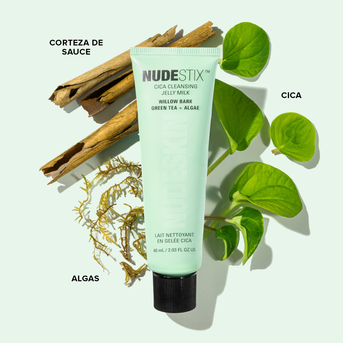Nudeskin Cica Cleansing Jelly Milk