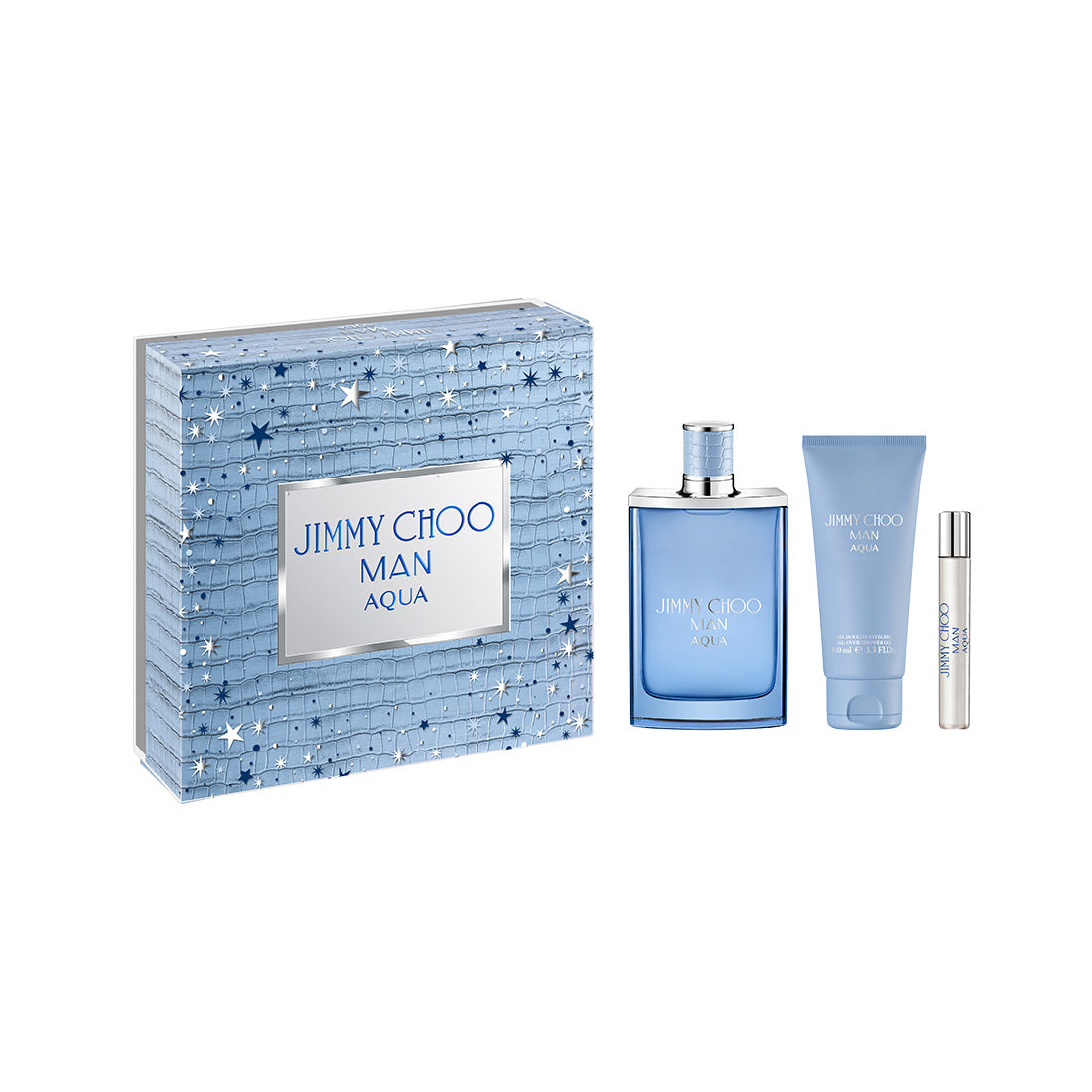 MAN AQUA 100ML + SHOWER GEL + TRAVEL SPRAY