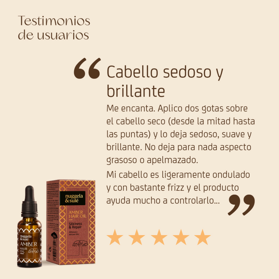 Amber Hair Oil