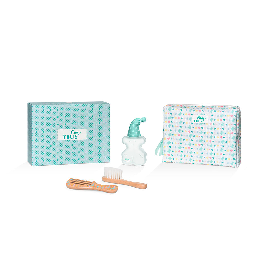 Set TOUS Baby Eau de Cologne 100 ml + Peine + Cepillo + Estuche