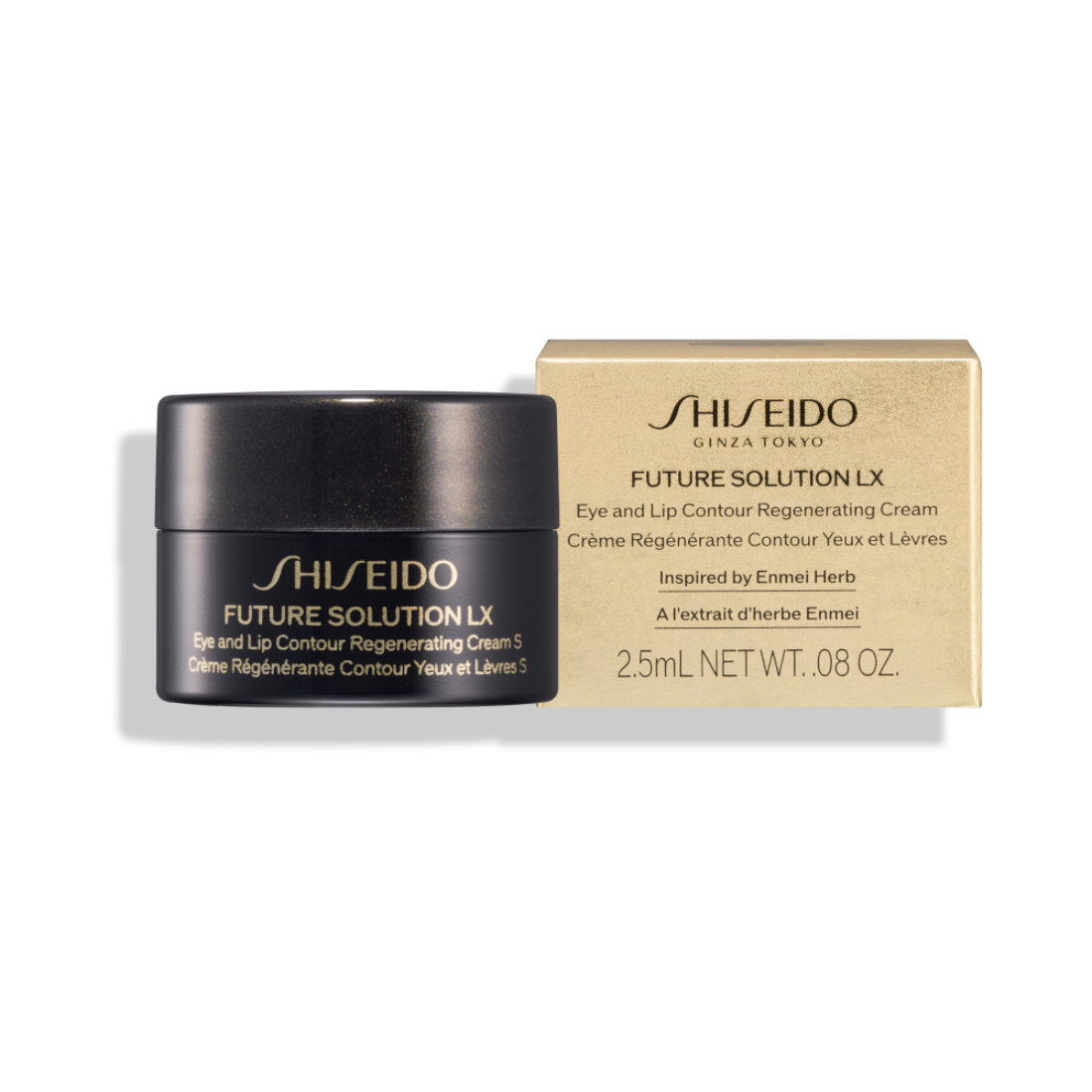 SHISEIDO FUTURE SOLUTION LX EYE AND LIP CONTOUR REGENERATING CREAM 2.5ML
