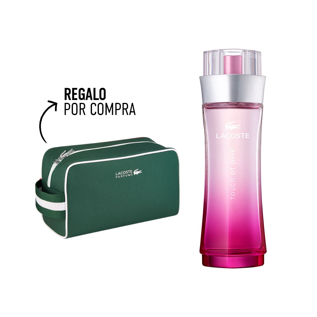 PERFUME LACOSTE TOUCH OF PINK EDT - 90ML