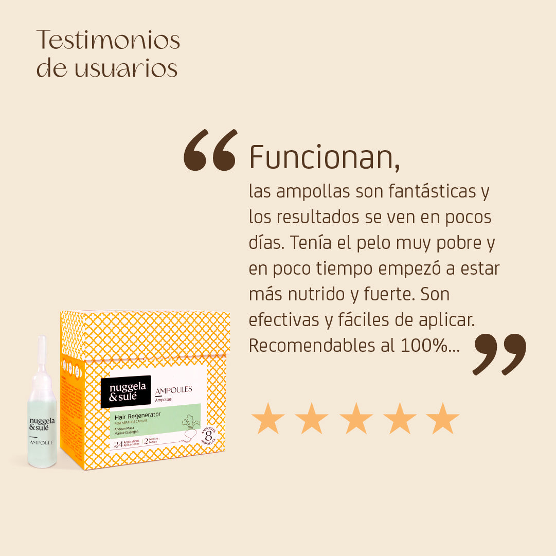 Pack Regenerador 8 Ampollas 10ml