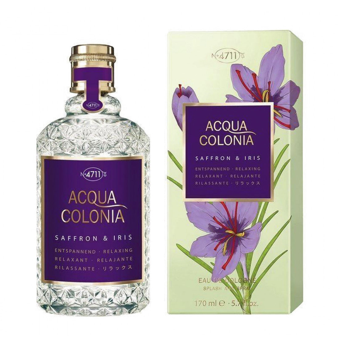 ACQUA COLONIA AZAFRÁN & IRIS - 170 ml