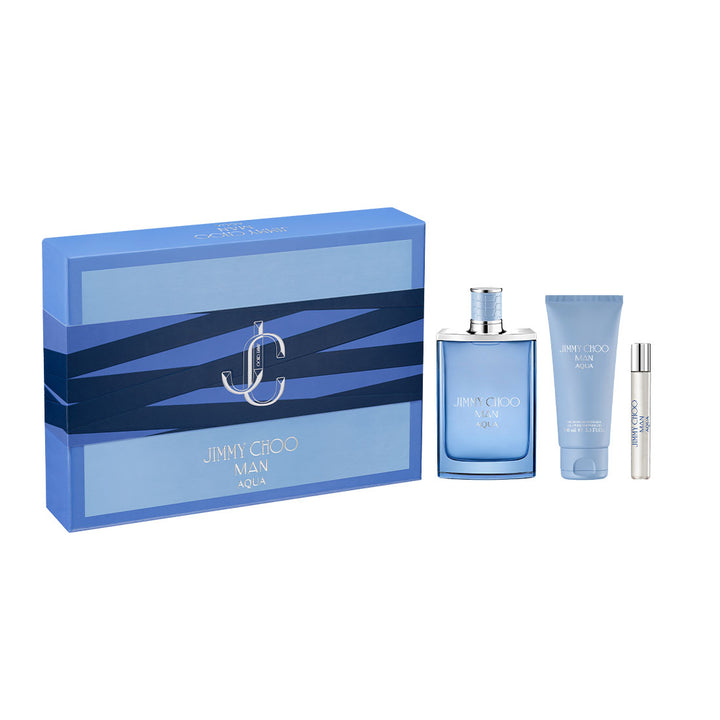 MAN AQUA EDT 100ML + SHOWER GEL + TRAVEL SPRAY