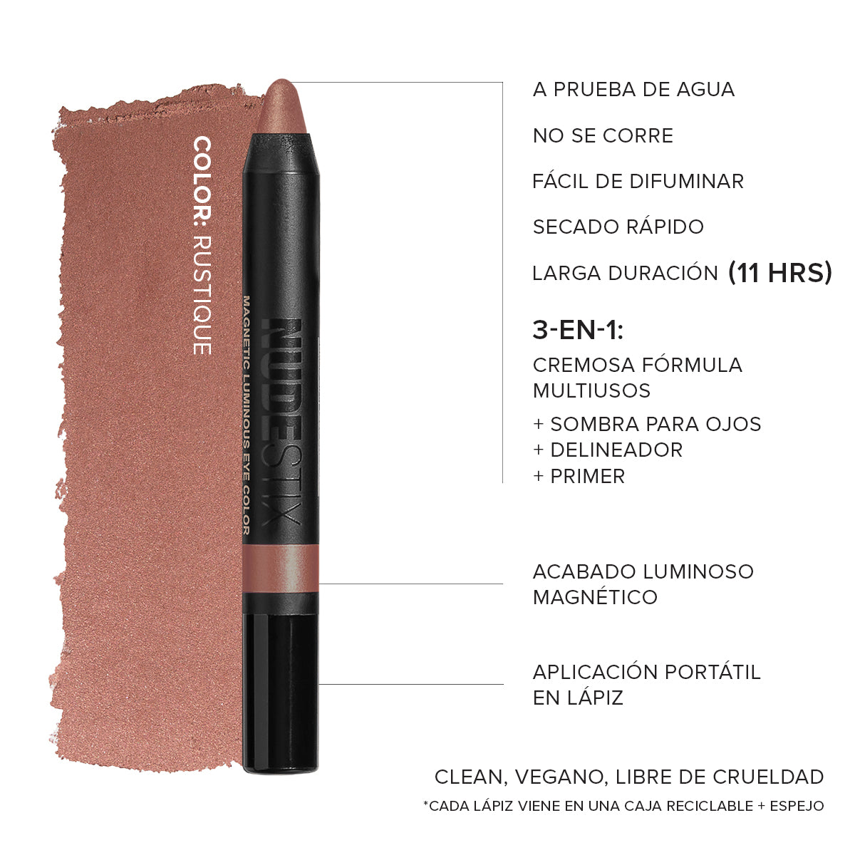 MAGNETIC LUMINOUS EYE COLOR-MAGNETIC LUMINOUS EYE COLOR - RUSTIQUE