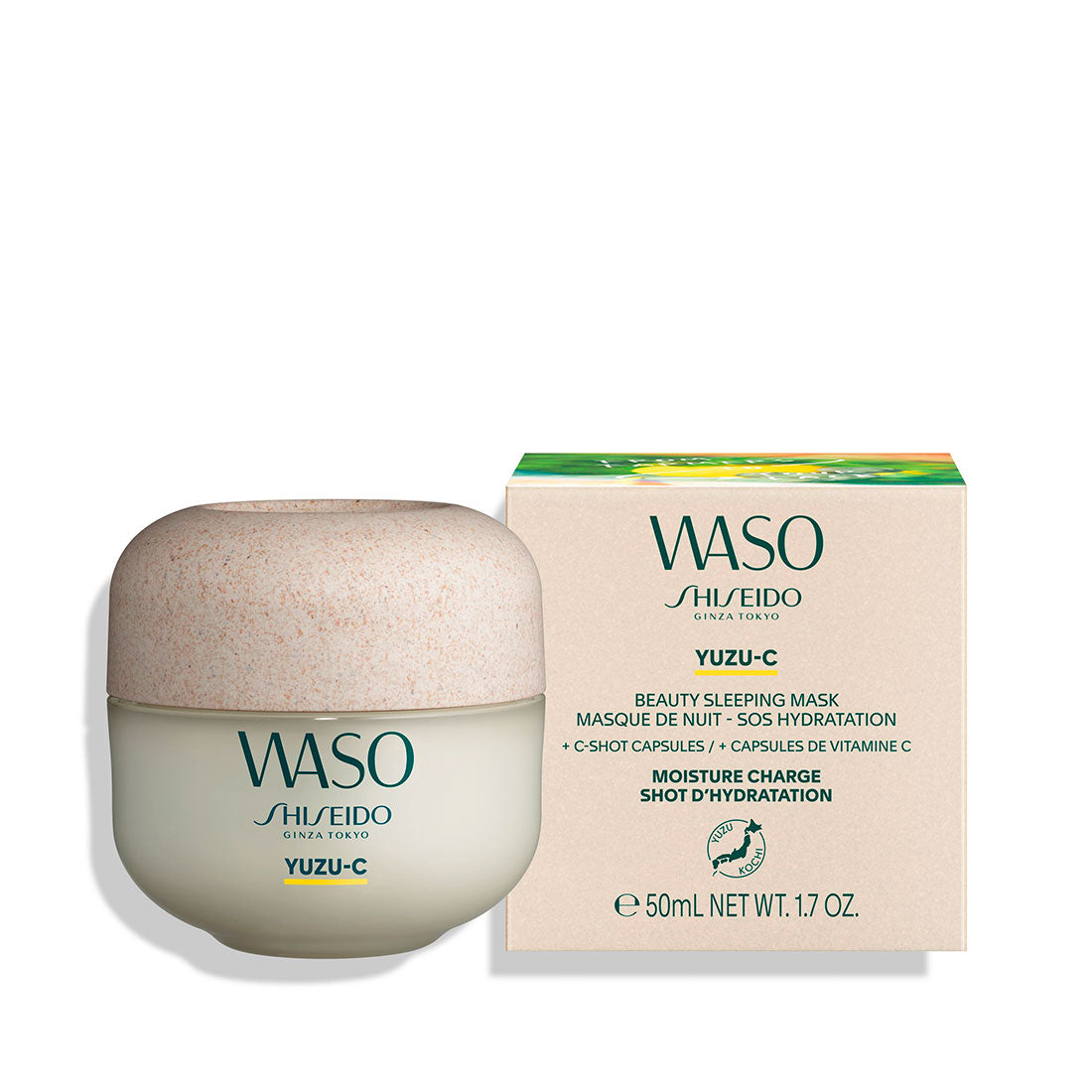 WASO YUZU-C BEAUTY SLEEPING MASK